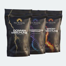 All in One Bundle: Donner Mischung + Regenerations Mischung + Sport Mischung - The Minerals Sports