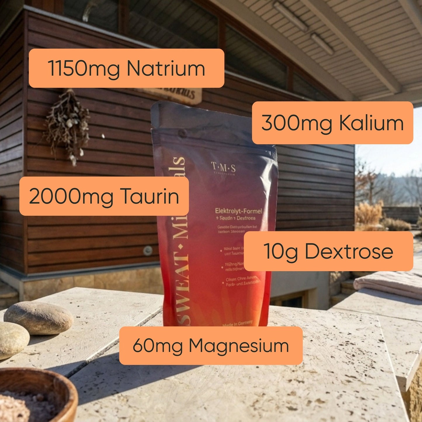 Sweat Minerals - Elektrolyte für Sport und Sauna