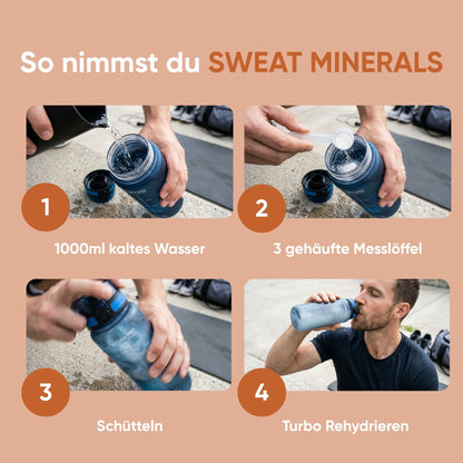 Sweat Minerals - Elektrolyte für Sport und Sauna