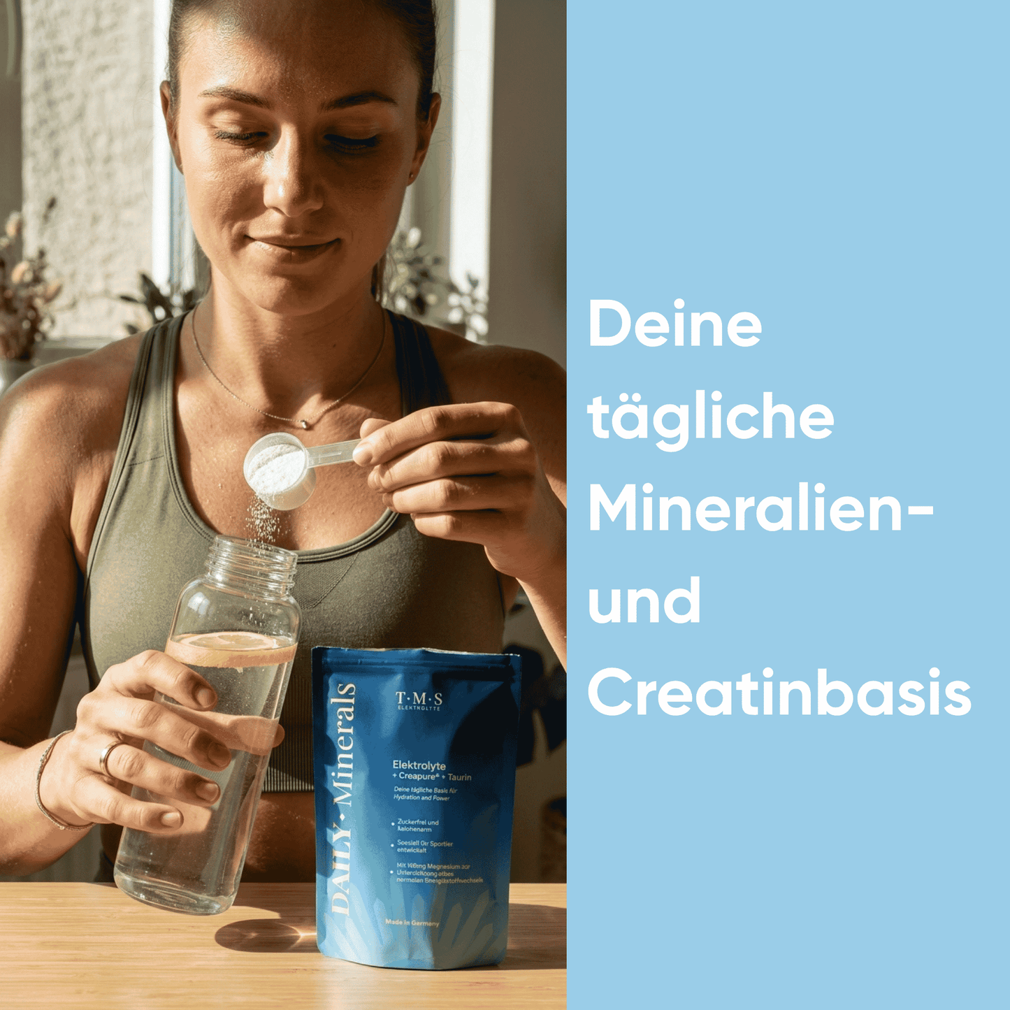 Daily Minerals - Magnesium, Kalium & Creatin für Sportler